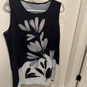 A line mini dress. Size large.